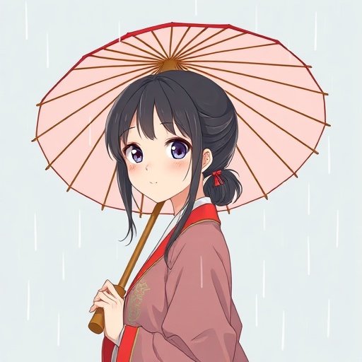 动漫素材用户 江南烟雨